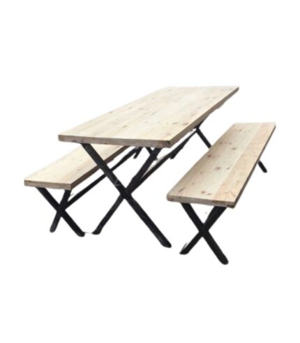 Wooden Restaurant Dining Table Set