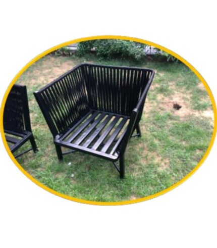 Wicker Rope Chair Set