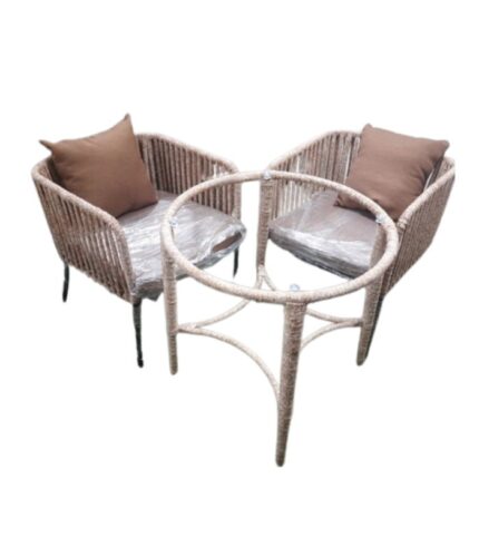 Rope Chair And Table Set