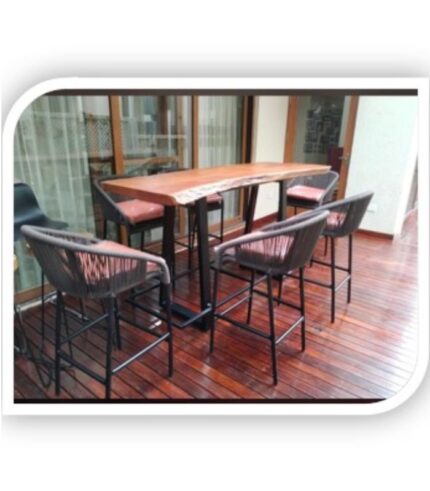 ROPE CHAIR BAR SET