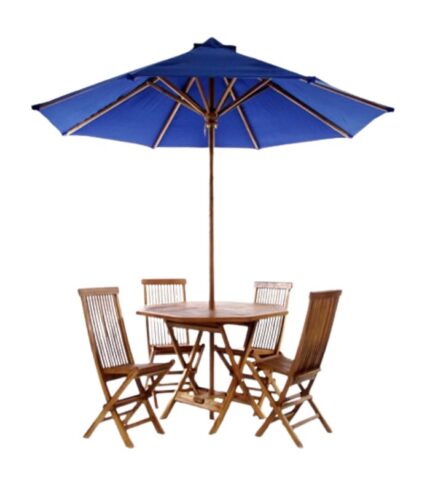 WOODEN CHAIR & TABLE SET (WC-02)