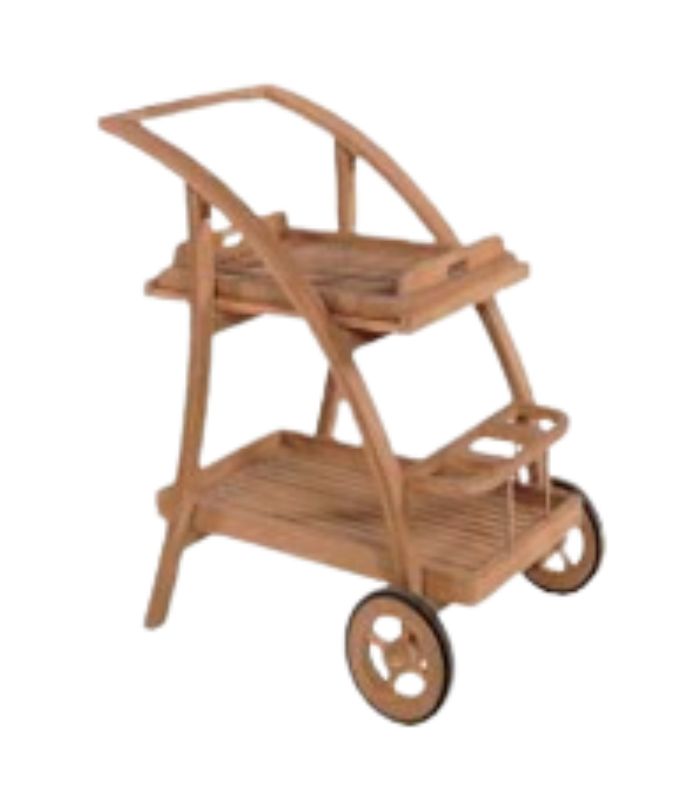 Wooden Serving Trolley (BT-09) Wooden Serving Trolley (BT-09)