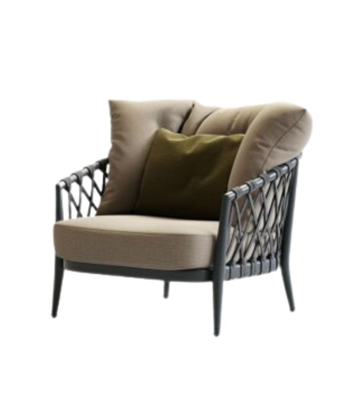 Rattan Wing Chair (RC-88) Rattan Wing Chair (RC-88)