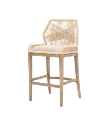 Rattan Wing Chair (WR-77)