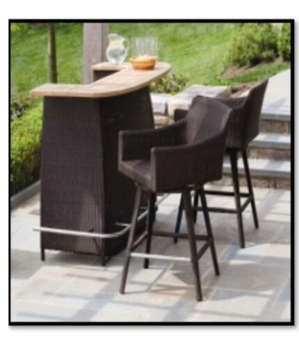 WICKER BAR SET (WB-09)