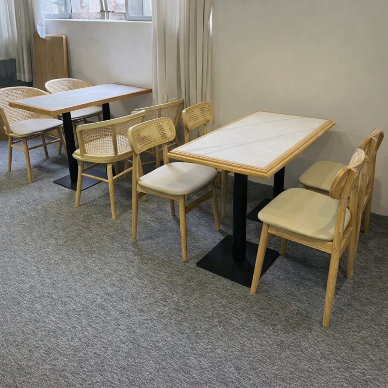 Modern Café Dining Table Set