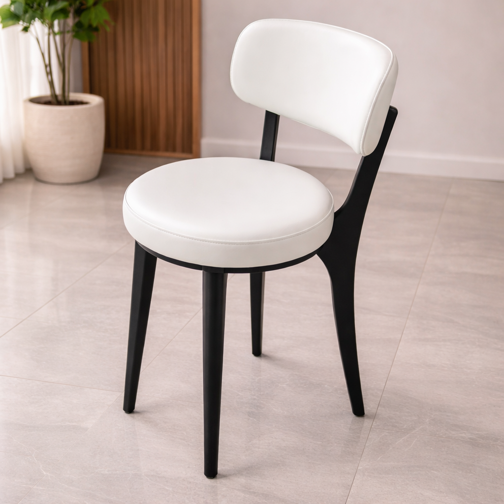 Minimalist Round Seat Dining Chair Minimalist Round Seat Dining Chair
