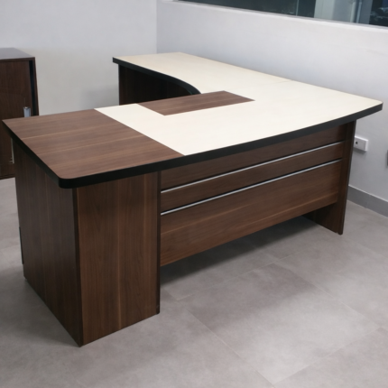 Premium L-Shape Executive Office Table