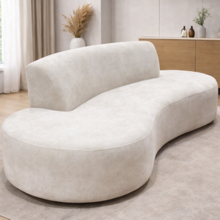Modern Curved Lounge Sofa
